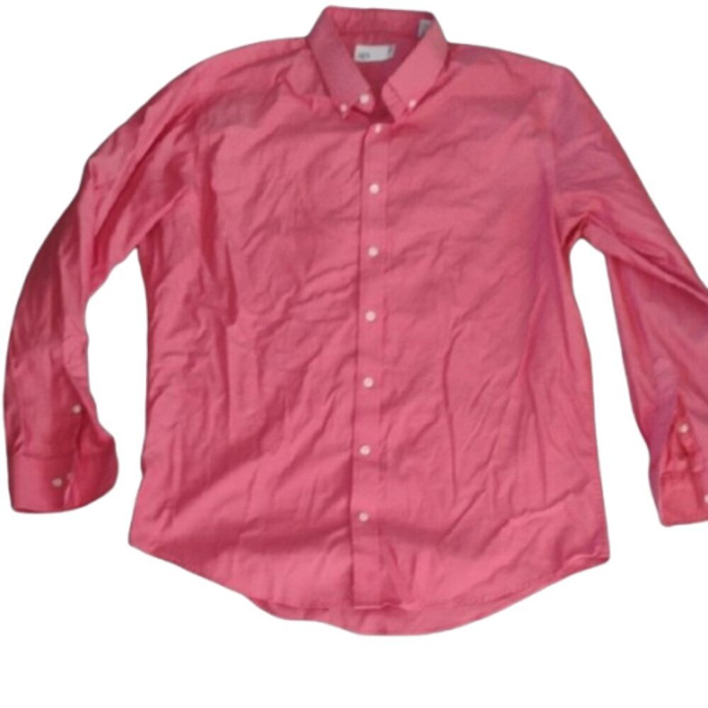Nordstrom Men's Vibrant Pink Casual Shirt